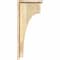 Ekena Millwork Huntington Rough Sawn Corbel w/Backplate, Douglas Fir, 6"W x 12"D x 28"H COR06X12X28HUN01RDF - alternate 4